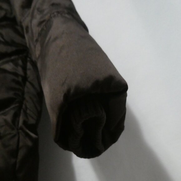 GAP | large (10) | Brown Quilted Hooded Puffer Coat | Removeable Hoodie | GUC - Picture 8 of 15